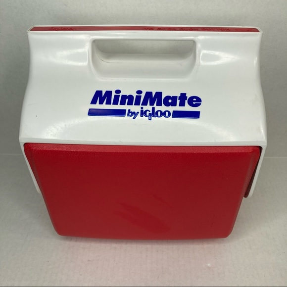 Igloo Dining Igloo Mini Mate Lunch Box Cooler Red White Blue Poshmark
